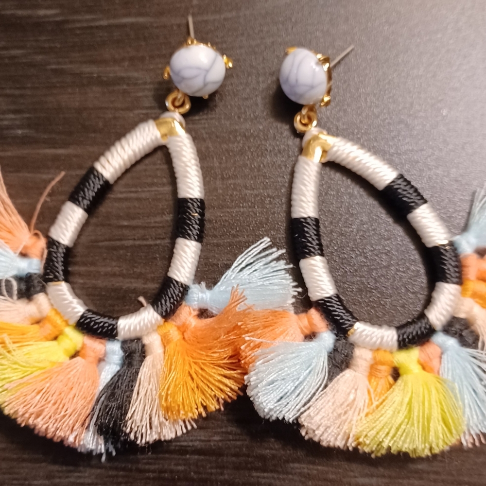 Various pierced earrings